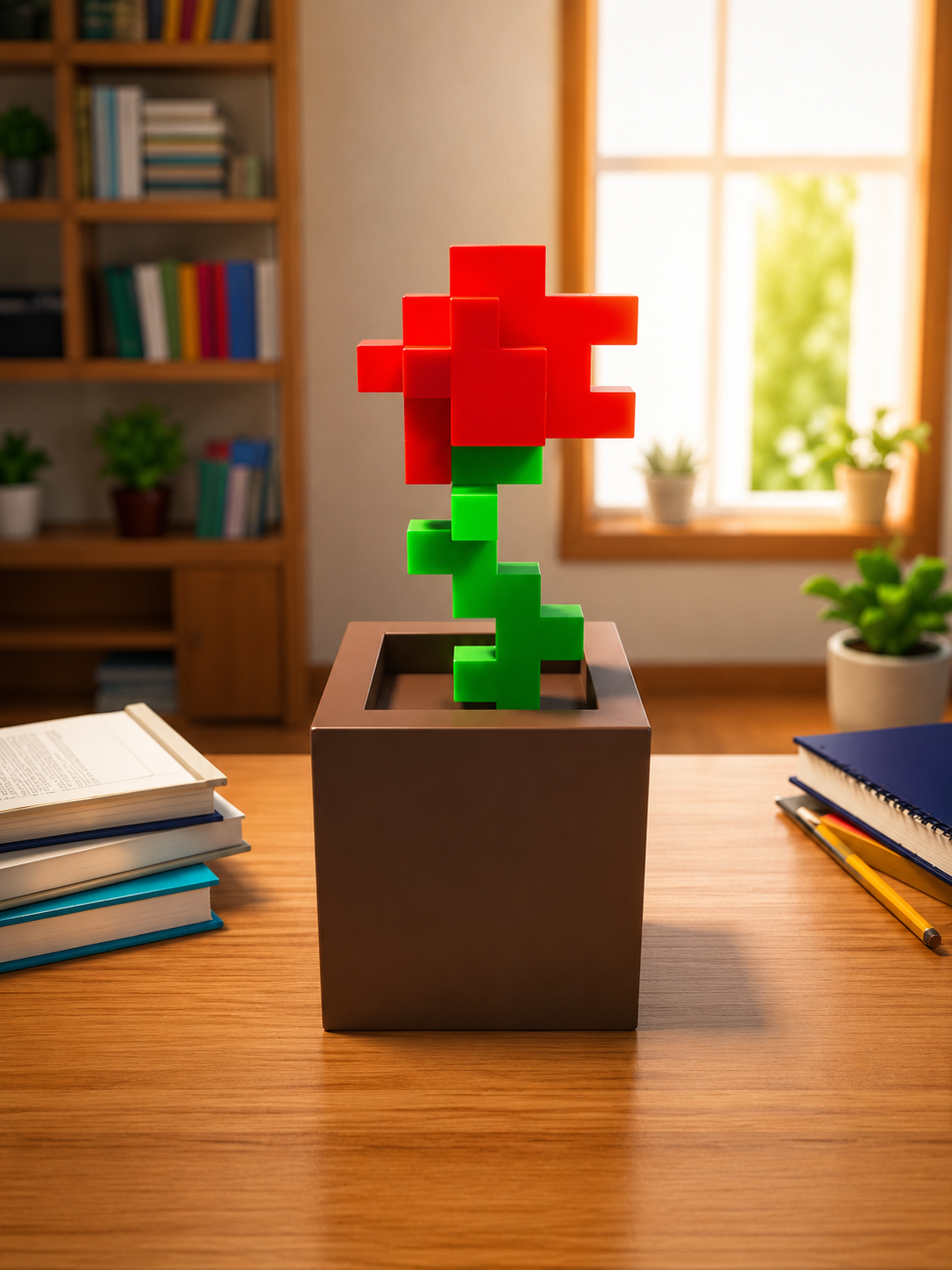 Pixel Rose