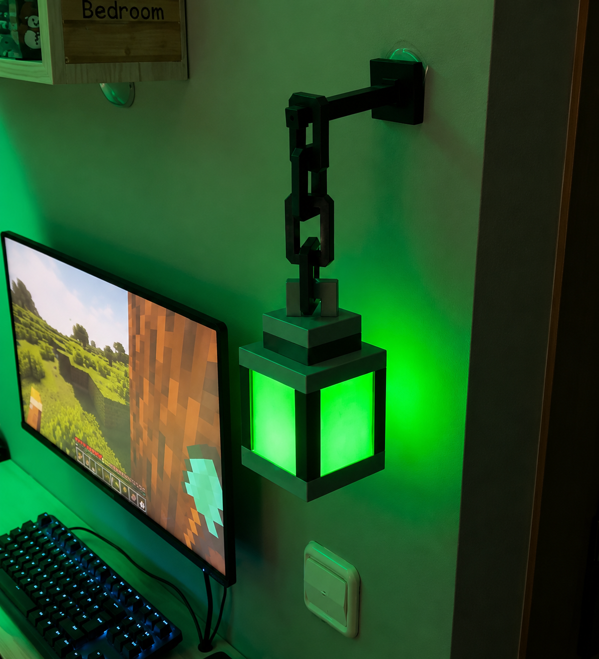 Pixel Lantern Glow